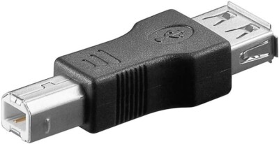 USB 2.0 Hi-Speed Adapter USB 2.0-Buchse Typ A auf USB 2.0-Stecker Typ B Drucker