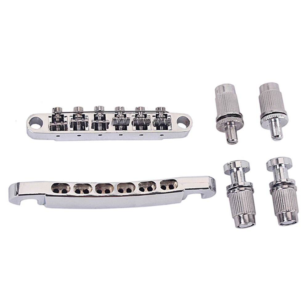12 String Guitar Bridge Locking Bridge and Tailpiece Set for