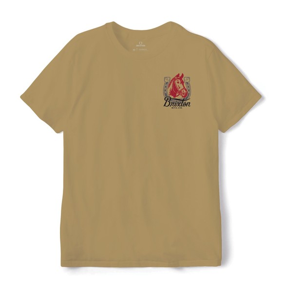Brixton Seymour T-SHIRT Antelope Gr: M Brixton Supply-image