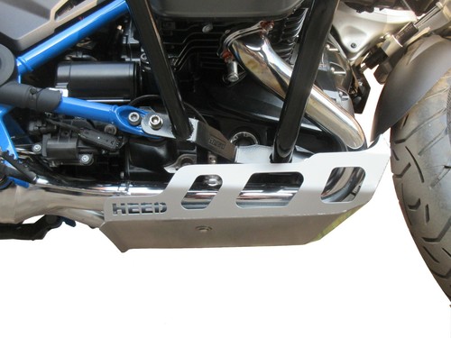 Paracoppa HEED per BMW R 1200 GS (2013 - 2018) acciaio argento - Foto 2 di 3