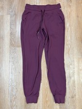 Lululemon Pants Womens 6 Burgundy Ready To Rulu Jogger Athleisure Yoga Gym