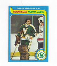 1979-80 TOPPS GILLES MELOCHE #136 MINNESOTA NORTH STARS (FREE SHIPPING)