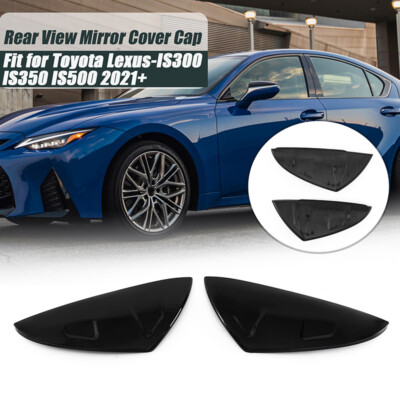 Gloss Black Mirror Covers For Lexus RX300 1999-2003 - LED Signal Light Compatible
