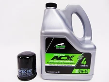 Arctic Cat ATV 0w40 Synthetic Oil Change Kit 1436-440 2436-681 r/b 2436-850