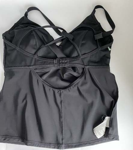 Prana Carina Black Swim Tankini 36D M - Picture 11 of 12