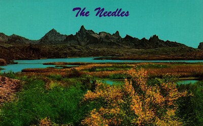 Postcard Needles Highway 66 Toprock Arizona