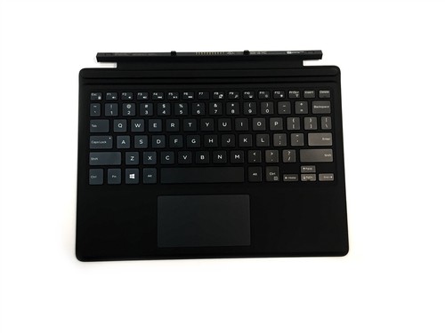 NEW Open Box Dell Latitude 2-in-1 Travel Tablet Keyboard 9XWXW - Black Finish - Afbeelding 2 van 6