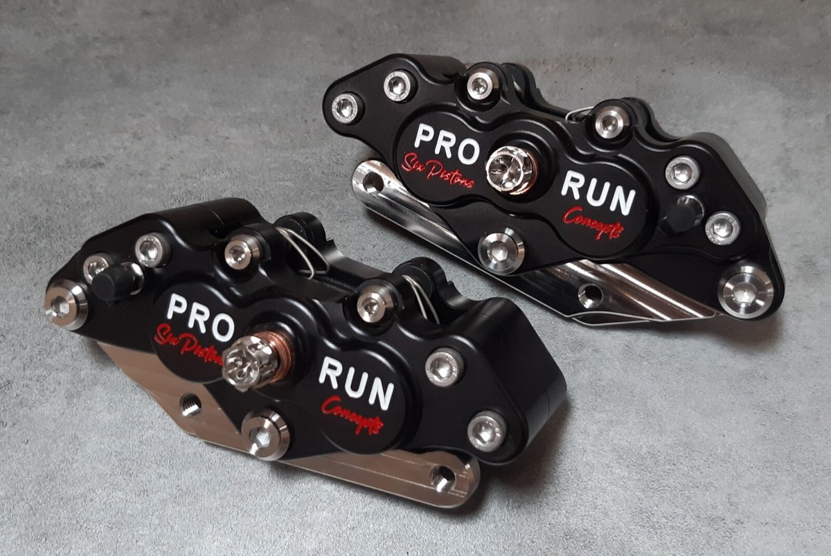 Yamaha 700 Raptor PRO RUN Concepts 6 Pistons Front Brake Calipers