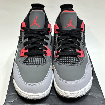 Air Jordan 4 Infrared Little Kids Size 2Y Youth (UK1.5/EUR33.5