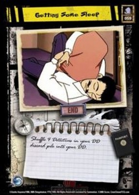 Getting Some Sleep - Premiere - Case Closed TCG