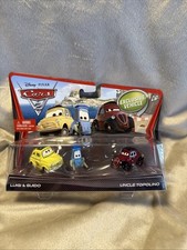 DISNEY PIXAR CARS RACE TEAM LUIGI GUIDO UNCLE TOPOLINO NEW