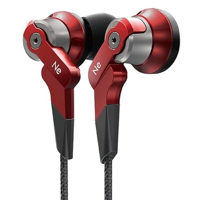 radius HP-NHR21R Ne VOLT Hi-Res Deep Bass Wired Earphones Red Japan Import