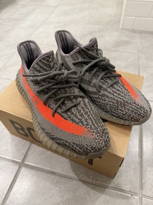 adidas Yeezy Boost 350 V2 Beluga 2016 BB1826 Gray Orange Primeknit Low Top