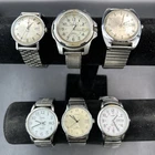 Timex Lot Of 6 Mens Vintage Wrist Watches Mechanical Quartz Analog Indiglo +More