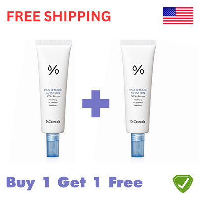 DR.CEURACLE Hyal Reyouth Moist Sun 50mL SPF50+ PA++++, Buy 1 Get 1 Free