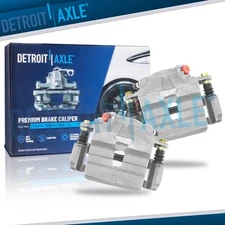 Pair Front Brake Calipers with Bracket for 1999-2004 Chevy Tracker Suzuki Vitara