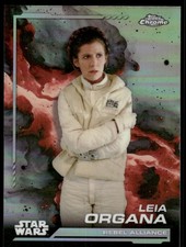 2024 Topps Chrome Star Wars Rainbow Refractors 103 Leia Organa - NM-MT