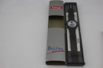 NEW Vintage Bulova Sportstime NY Giants Watch Needs Battery