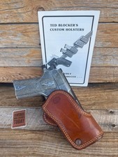 Vintage Ted Blocker ISICompetition Holster for Colt Government 5" .45 1911