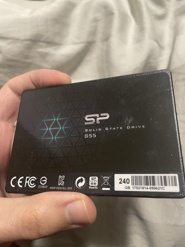 Silicon Power Ace A55 256GB, SATA III, 2,5 Zoll Interne SSD (SP256GBSS3A55S25)