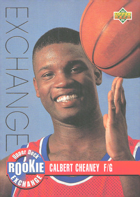 1993-94 Upper Deck Rookie Exchange - #RE6 Calbert Cheaney Bullets