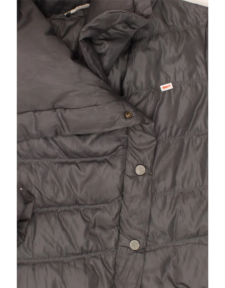 Abrigo acolchado TRUSSARDI para mujer IT 46 grande gris BJ10 Foto 3 de 4