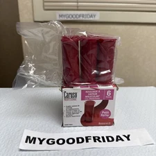 Caruso Professional Molecular Steam Rollers with Shields, Small (6-Count) Sealed