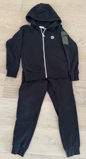 Moncler Kids Pants Hoodie Track Suit Black Sz 10
