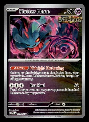 Pokemon Flutter Mane #043/131 tcg Near Mint or Better