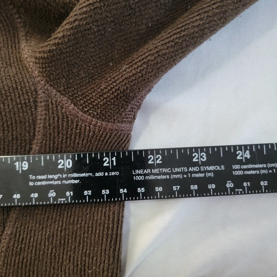 Jaqueta Polo Ralph Lauren Masculina de Lã Marrom Médio Heritage Bolsos Vintage - Imagem 4 de 4