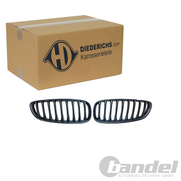 Diederichs Sport Grill KÜHlergrill Nieren Passend FüR BMW Z4 E89 Carbon Look-image