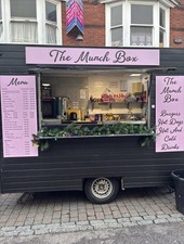 Food Trailer Catering Van Burger & Sweets