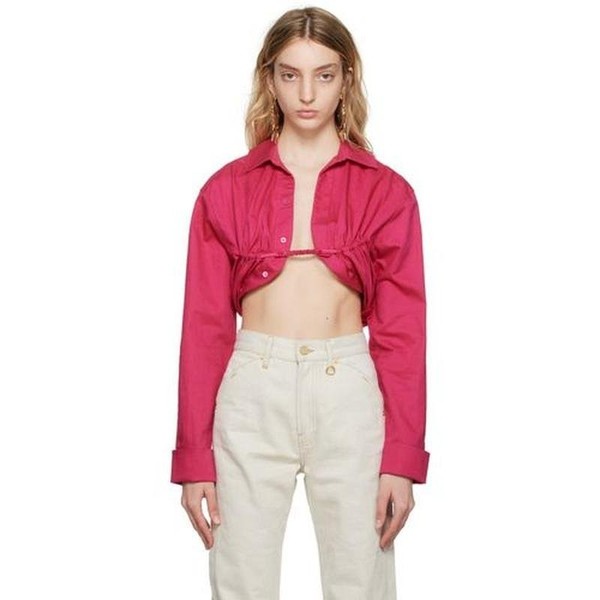 Damen Jacquemus Shirt Rosa 36 / S / 44