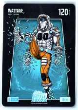 2026 Bo Jackson Battle Arena Wattage TJ Watt BF-201 Battle Foil Ice