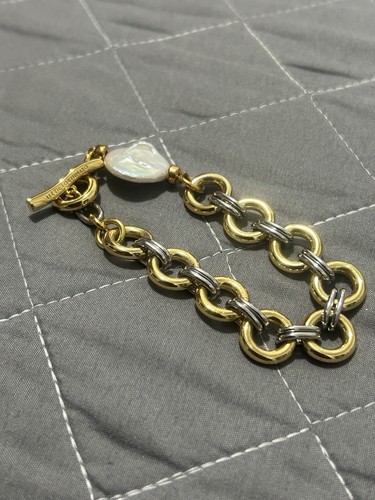 Lizzie Fortunato Pearl / Gold Plated Bracelet - Gold - Pearl White - Bild 6 von 15