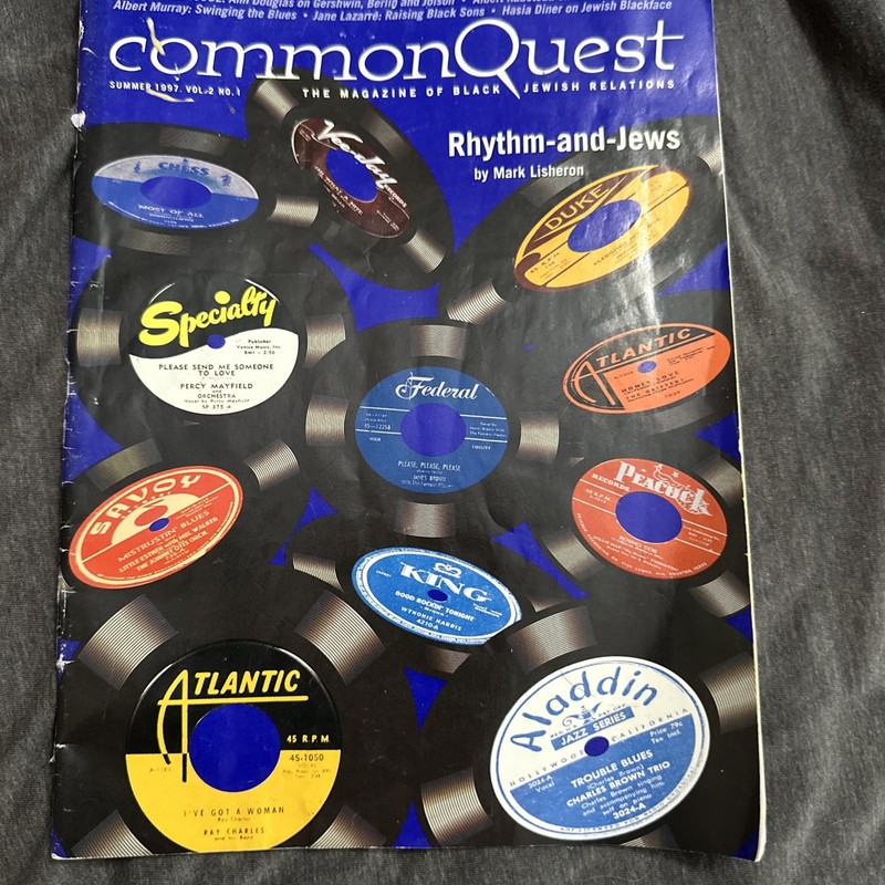 Common Quest Magazine Of Black & Jewish Relations 1997 Vol 2 No 1 