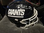 Michael Strahan Autographed Speedflex Helmet New York Giants — photo 1