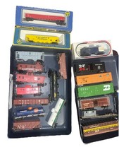 HO Scale Lot 20 Rolling Stock Box, Tankers,caboose, Hoppers