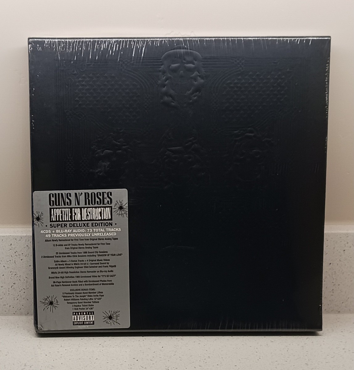 Guns N' Roses - Appetite for Destruction 4 CD + blue-Ray
