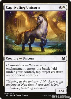 MTG Captivating Unicorn [THB - 6] LP