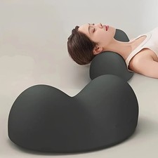 UPGRADED Ergonomic Neck Pillow Massage Adjustable Soft Sleeping Pillow 100 