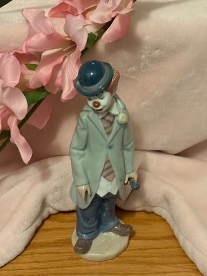 LLADRO Figurine  Circus Sam  Mint   RETIRED   Clown Holding Violin    #5472