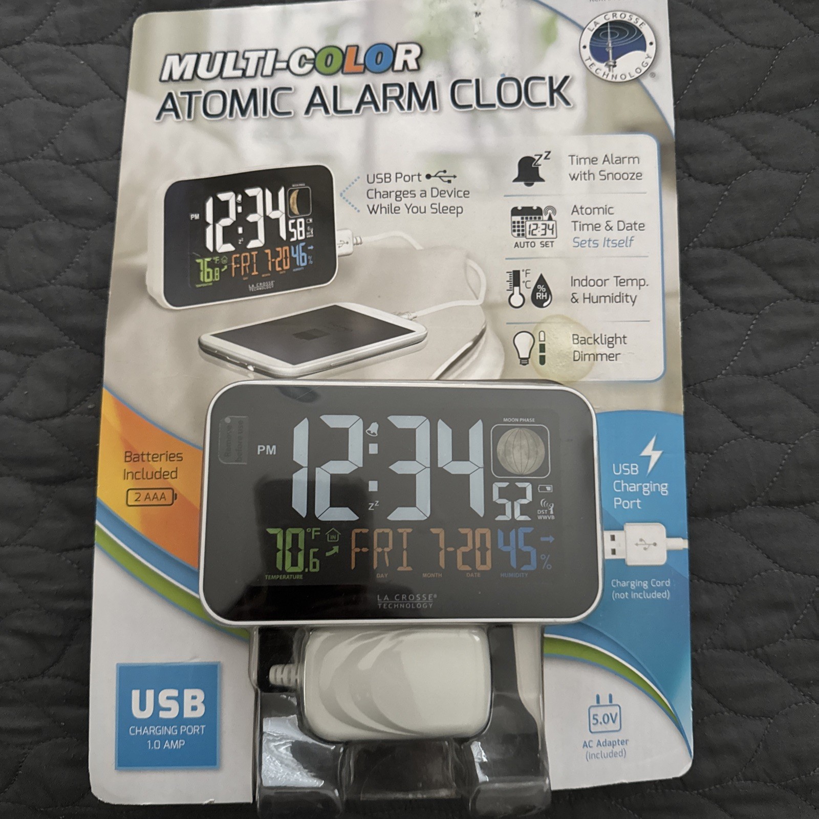 With Usb Port & Ac Adapter