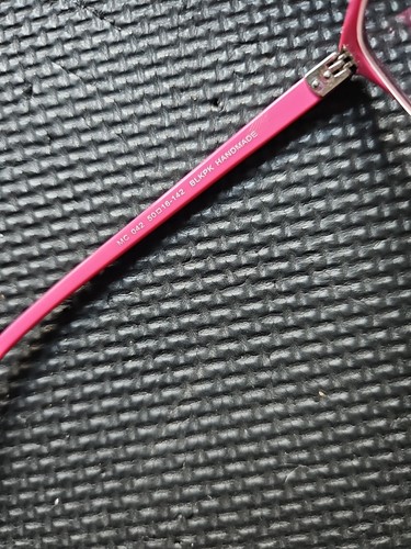 Modo MC 042 BLKPK Black/Pink Plastic Cateye Womens Eyeglasses Frames Japan - Picture 5 of 6