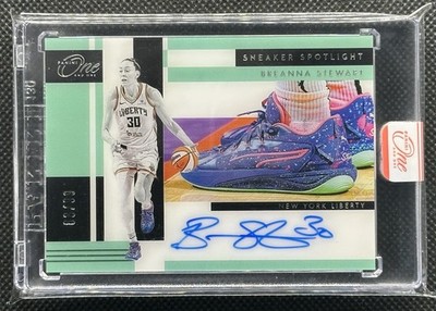 2025 Panini One and One WNBA Breanna Stewart Sneaker Spotlight Auto /99 SEALED