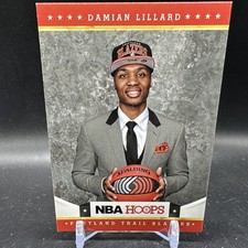 2012 Panini Hoops Damian Lillard #280 card
