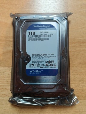 Western Digital WD10EZRZ 00HTKB0 - WD Blue 1TB Festplatte 5400RPM SATA 3 -1 TB