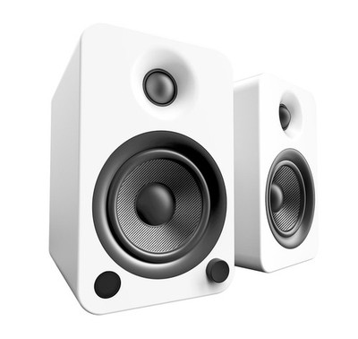 Kanto YU4 Matte White (Pr.) Powered Speakers with Bluetooth and Phono Preamp