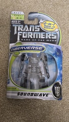 Transformers DOTM Dark of the Moon Cyberverse Legion SOUNDWAVE 2010 MOC NEW