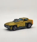 Vintage Hot Wheels Mattel Redline 1970 Superb GOLD SHORT ORDER Made in Hong Kong